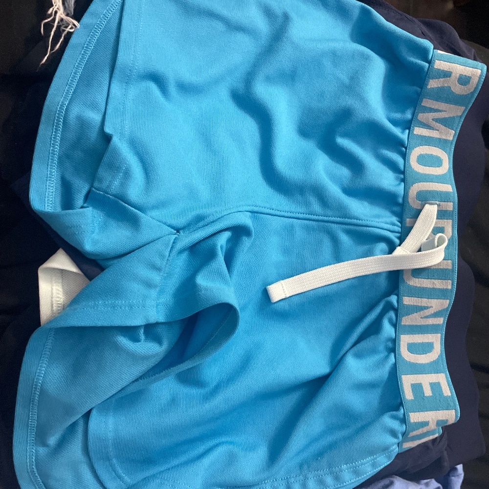 Blue shorts
